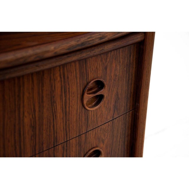 Rosewood Writing Desk by G. Falsig for Möbelfabrik Holstebro, 1960s For Sale - Image 14 of 17