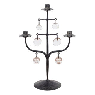 Candleholder by Erik Höglund No.1, 1950s For Sale