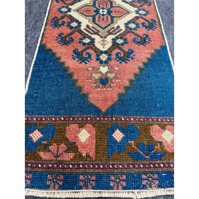 Contemporary Turkish Yastik Rug 1'5" x 4' For Sale - Image 3 of 5