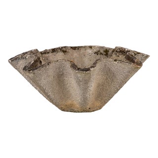Concrete Handkerchief Planter, France Mid 20th Century For Sale