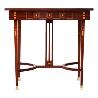 Small Art Nouveau Side Table by K.u.K Hofkunsttischlerei Bernhard Ludwig, Vienna, Austria, 1905 For Sale
