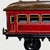 This Karl bub 7-window passenger coach is an original vintage toy. Vintage toy representing a seven window passenger...