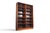 This is the second of a matching set of double bookcases designed by Carlo Jensen and produced by Hundevad and Co in...