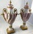 20th Century Ormolu & Pink Sevres Porcelain Vases with Lids, Set of 2 For Sale - Image 5 of 11