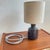 Ceramic Danish Blue Series Stoneware Table Lamp by Einar Johansen for Søholm Stentøj, 1960s For Sale - Image 7 of 10