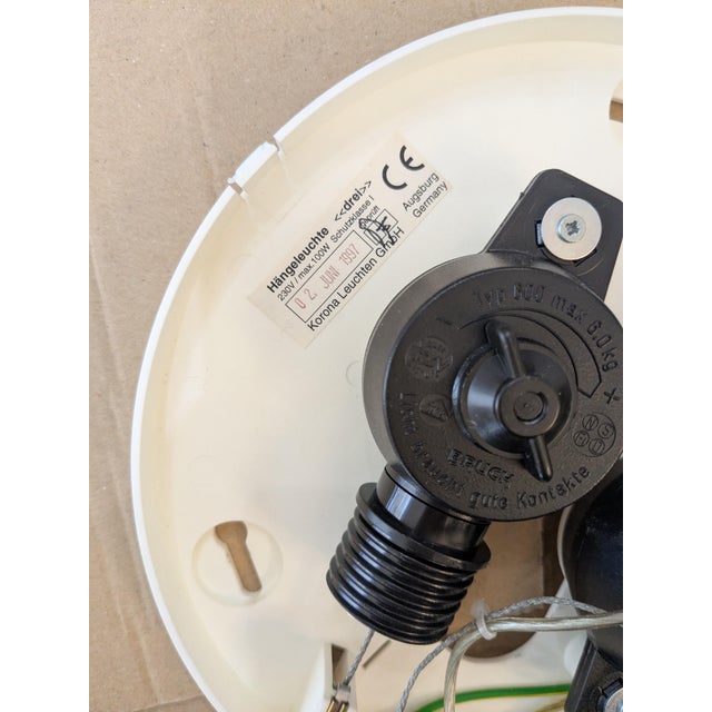 Large Vintage Pendant Lamp by Tre Ci Luce, 1990s For Sale - Image 9 of 13