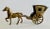 Vintage Decorative Brass Horse and Carriage For Sale - Image 10 of 10