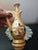 American 1980s Gorgeous Hand Painted Wooden Cruet W/ Stopper For Sale - Image 3 of 6