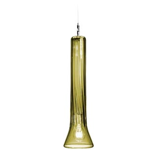 Clarion Pendant Light from the Flashlight Collection in Moss For Sale