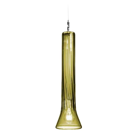 Clarion Pendant Light from the Flashlight Collection in Moss For Sale