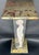 Abstract Selina Trieff Art Wood Pedestal Column Painted Figures Gold Leaf Selena For Sale - Image 3 of 18