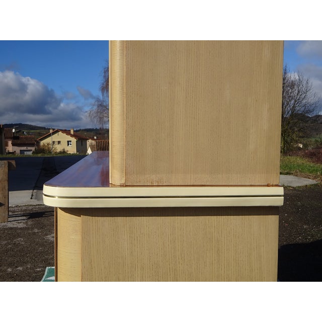 Large Vintage Sideboard in Wood and Formica from Weiler, 1960s For Sale - Image 14 of 18
