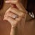 1950s Mid Century Gia 1.00 Carat Old Mine Cut Diamond Platinum Engagement Ring, Size 5.75 For Sale - Image 5 of 6