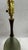 Vintage Mid-Century Modern All-Ceramic Table Lamp With Incised Texture For Sale - Image 4 of 9