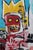 1970s Modernistic Painting After Jean-Michel Basquiat, Circa 1970 For Sale - Image 5 of 13
