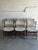 Mid-Century Modern Rosewood Dining Chairs Set of 6 Upholstered Seat Denmark 1960s For Sale - Image 3 of 10