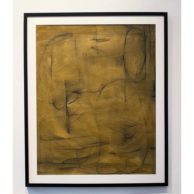 Untitled #SP-205 by Murray Duncan Mixed media on paper Size: 32" x 40" Unframed, signed on the back This striking...