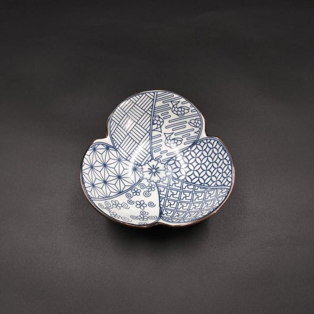 Japanese-Style Ceramic Pedestal Dish - Set of 2 For Sale - Image 4 of 9