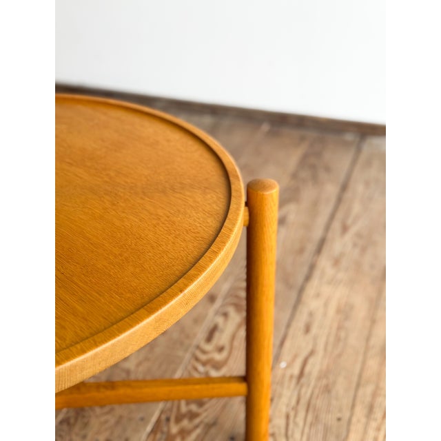 AT35 / PP35 Tray Coffee Table in Oak by Hans J. Wegner for PP Møbler, 1970s For Sale - Image 9 of 17