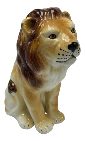 Vintage Ceramic Lion