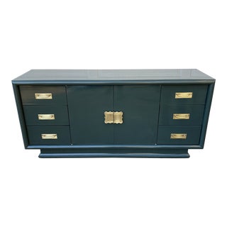 1970’s Salamander Lacquered Credenza For Sale