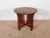 Brown Kimball Antique Style Mission Prairie Arts & Crafts Oak Round Occasional Table For Sale - Image 8 of 18