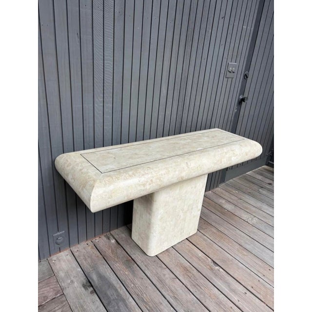 Vintage inlay console table Great console table, small and sleek. All original, slight wear due to age but overall in...