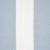 Sample - Schumacher Vista Linen Stripe Casement Fabric in Sky And White For Sale