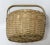 Antique Maine Penobscot Indian Hand Woven Handled Basket For Sale In Boston - Image 6 of 13