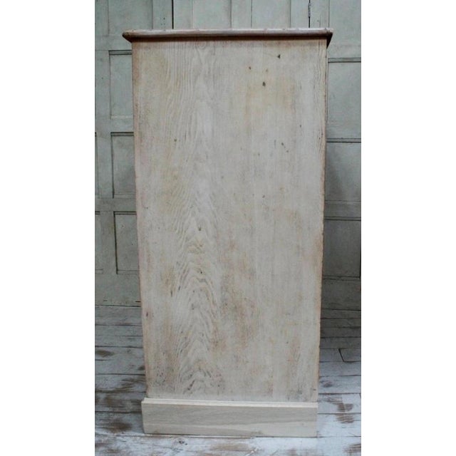 Brown Antique Bleached Ash Chest of Drawers from Howard & Sons, 1880 For Sale - Image 8 of 15