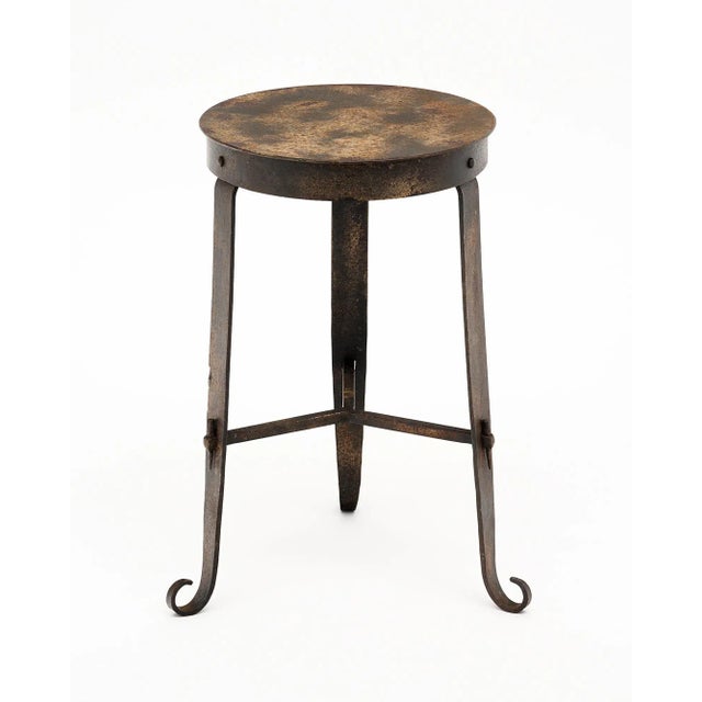 1970s French Vintage Etruscan Style Side Tables For Sale - Image 5 of 9