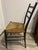 Textile Mid-Century Modern Attributed to Gio Ponti Model 646 "Leggera" Chair for Cassina – Pristine Rush Seat For Sale - Image 7 of 8