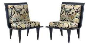 Tassinari & Chatel "Les Chimeres" Chairs, Pair
