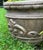 1990s Cast Stone Neoclassical 1990s Fleur-De-Lis Garden Pot For Sale - Image 5 of 9
