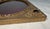 Antique Ornate Purple Jeweled Bronze Ornate Picture Frame Oval Open Rectangle For Sale - Image 4 of 8