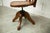 Wood Rotating Screw Typist Office Chair from Baumann, 1930 For Sale - Image 7 of 18