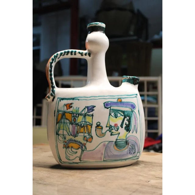 Bottle Vase from De Simone, 1970s, in Very Good conditions. Designed 1970 to 1979 This piece has an attribution mark, I am...