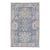 Modern Oushak Rug With Serene Blue Tones and Soft Ivory and Sage 1'10 X 3'0 For Sale