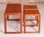 Brown Mid-Century Modern Danish Teak Nesting Tables by Arne Hovmand Olsen for Mogens Kold, 1960s, Set of 3 For Sale - Image 8 of 12