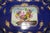 Stamped Cobalt Blue Porcelain and Gilt Metal Tray Table, 2000 For Sale - Image 9 of 18
