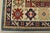 Kazak Rug 5′ X 6’8” Blue Wool Tribal Hand-Knotted Oriental Carpet For Sale - Image 10 of 12