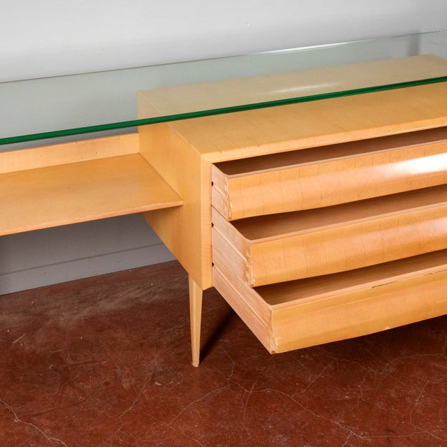 Dressing Table attributed to Vittori Dassi for Mobili Moderni La Permanente Cantù For Sale - Image 15 of 18