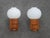 Swedish Modern Pine and Opaline Glass Wall Sconces from Aneta, 1970s, Set of 2 For Sale - Image 3 of 10