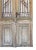Late 19th Century Antique Entry Doors With Wrought Iron Window Grilles - A Pair For Sale - Image 5 of 7