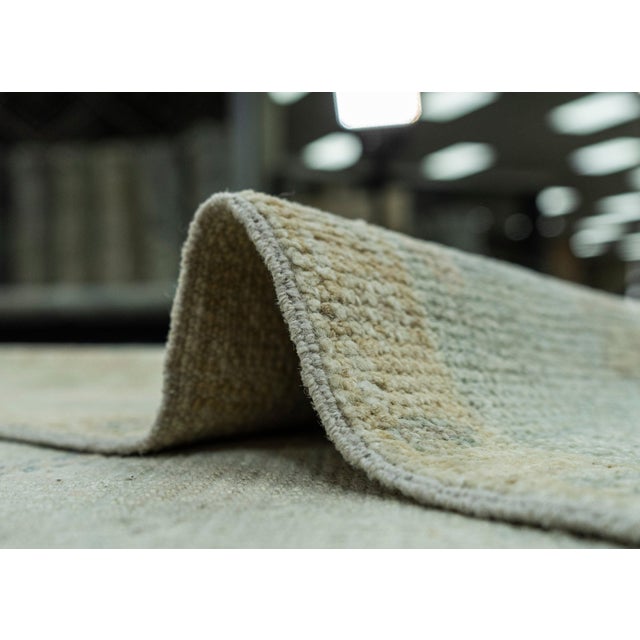Textile Turkish Oushak Rug 5'2" x 6'9" #19254 For Sale - Image 7 of 8