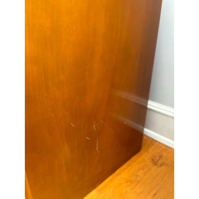 1930s Art Deco Waterfall Vanity With Mirror and Bench - Set of 2 For Sale - Image 9 of 12