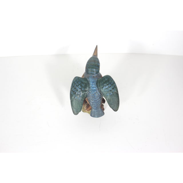 Ceramic Vintage Large Beswick Kingfisher Model 2371 For Sale - Image 7 of 13