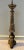 Late 19th Century Late 18th / Early 19th Century Italian Giltwood Pricket Candlestick – 27” For Sale - Image 5 of 8