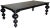 Noir NOIR Claudio Dining Table, Hand Rubbed Black For Sale - Image 4 of 4