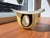 1990s Set of 2, Vintage Dreamlight Mediterrana German Sculptural Art Glass -Amber Votive & Organic Modern Bowl For Sale - Image 5 of 10